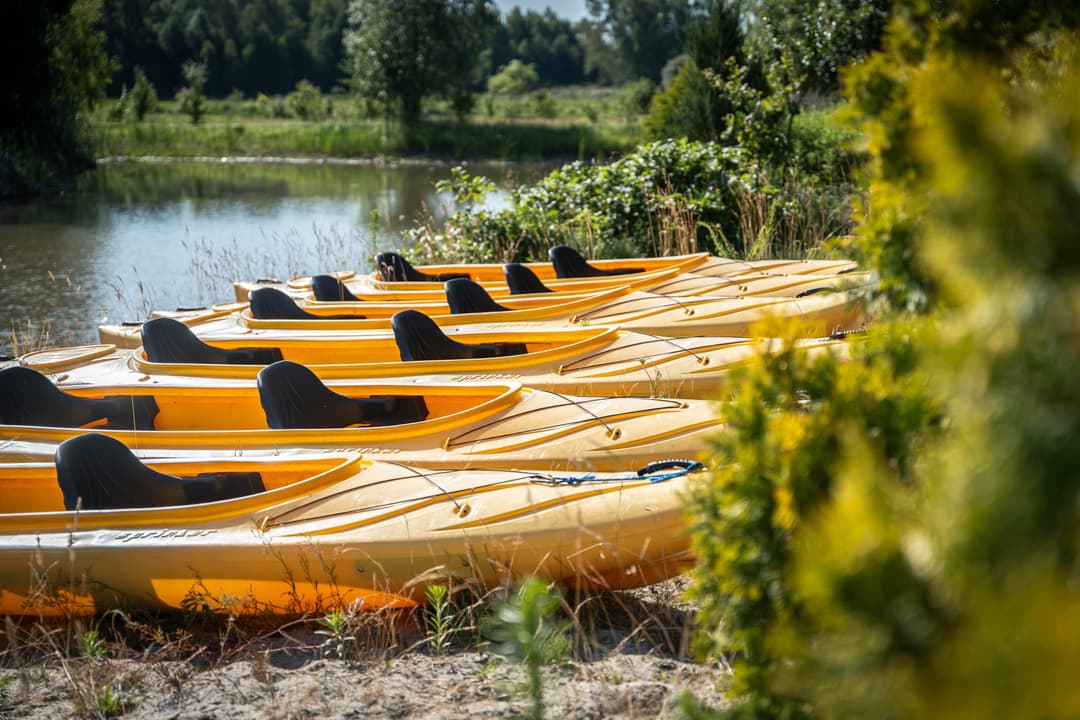 Aktywny wypoczynek na Lubelszczyźnie - kajaki w hotelu JK Dwór
